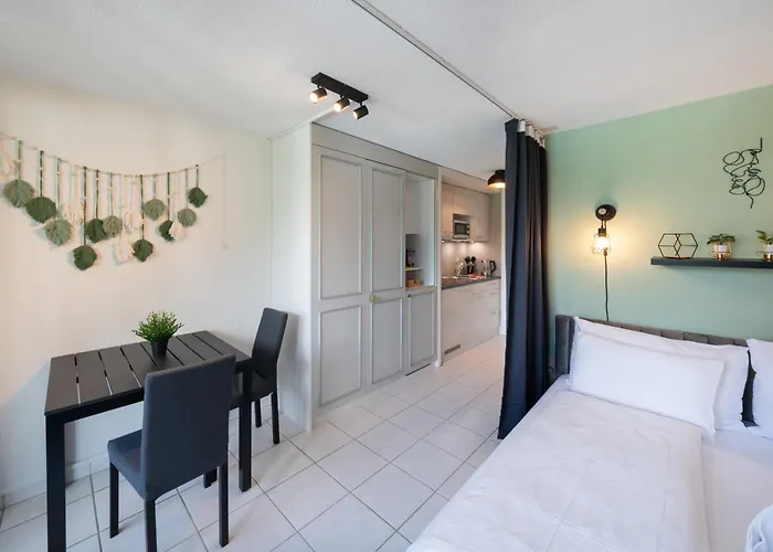 Hid Ag: Lakeview Studio Mit Parkplatz Und Balkon